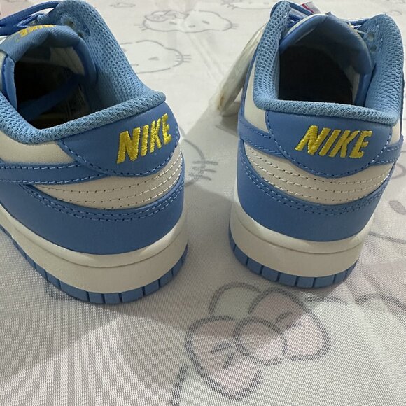 Nike Dunk Blue And White Low-Top Sneakers - Picture 5 of 6